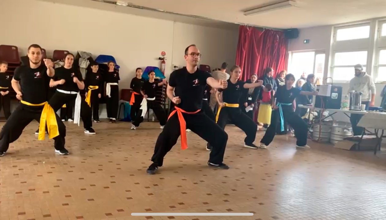 Le carnaval de Saint-Sauveur a cette année encore été placé sous le signe de la fête, des couleurs… et des arts martiaux !