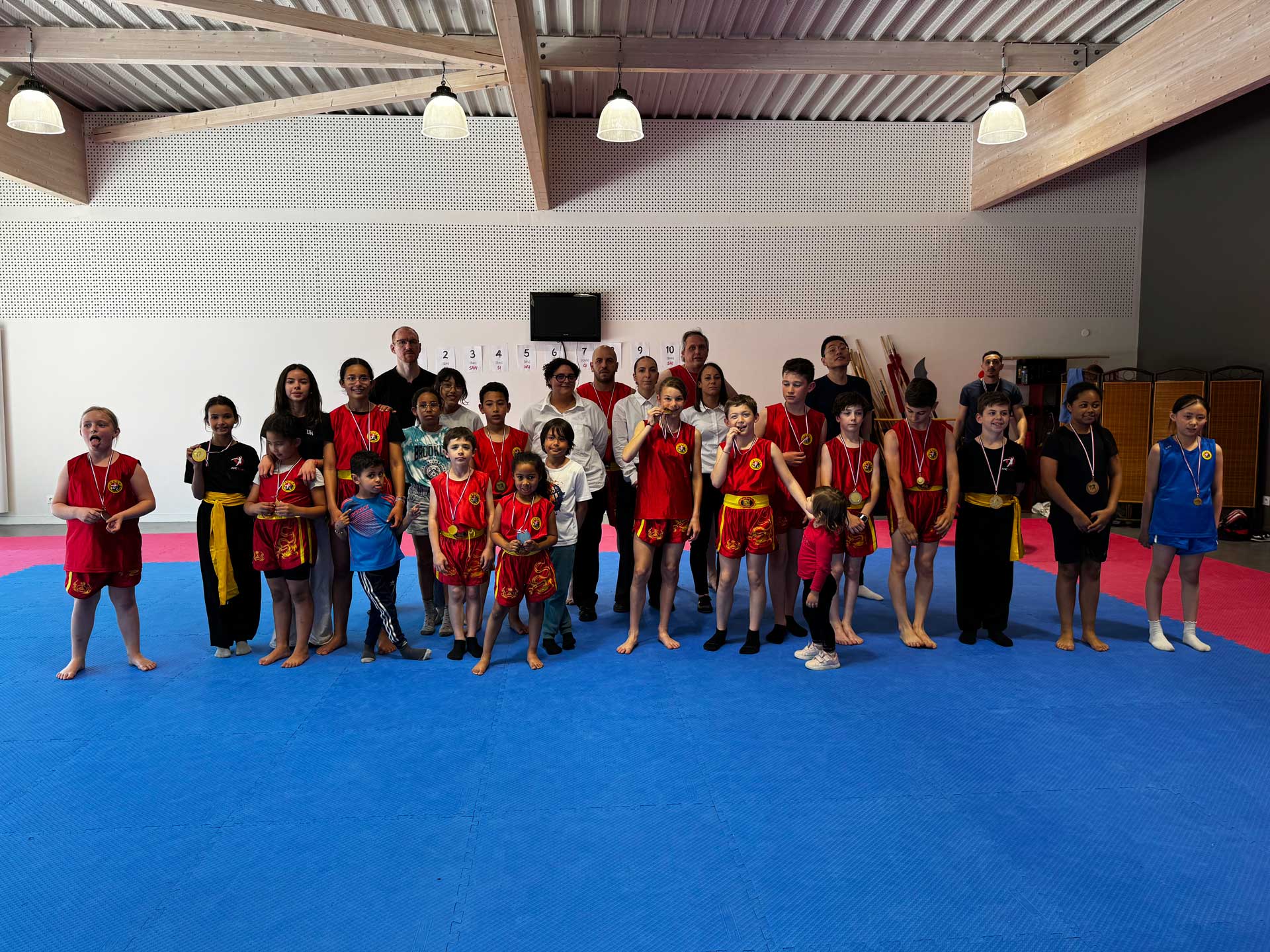 INTERCLUBS AMC WUSHU – 17 et 18 mai 2025 - Une journée de passion, de respect et d’engagement martial