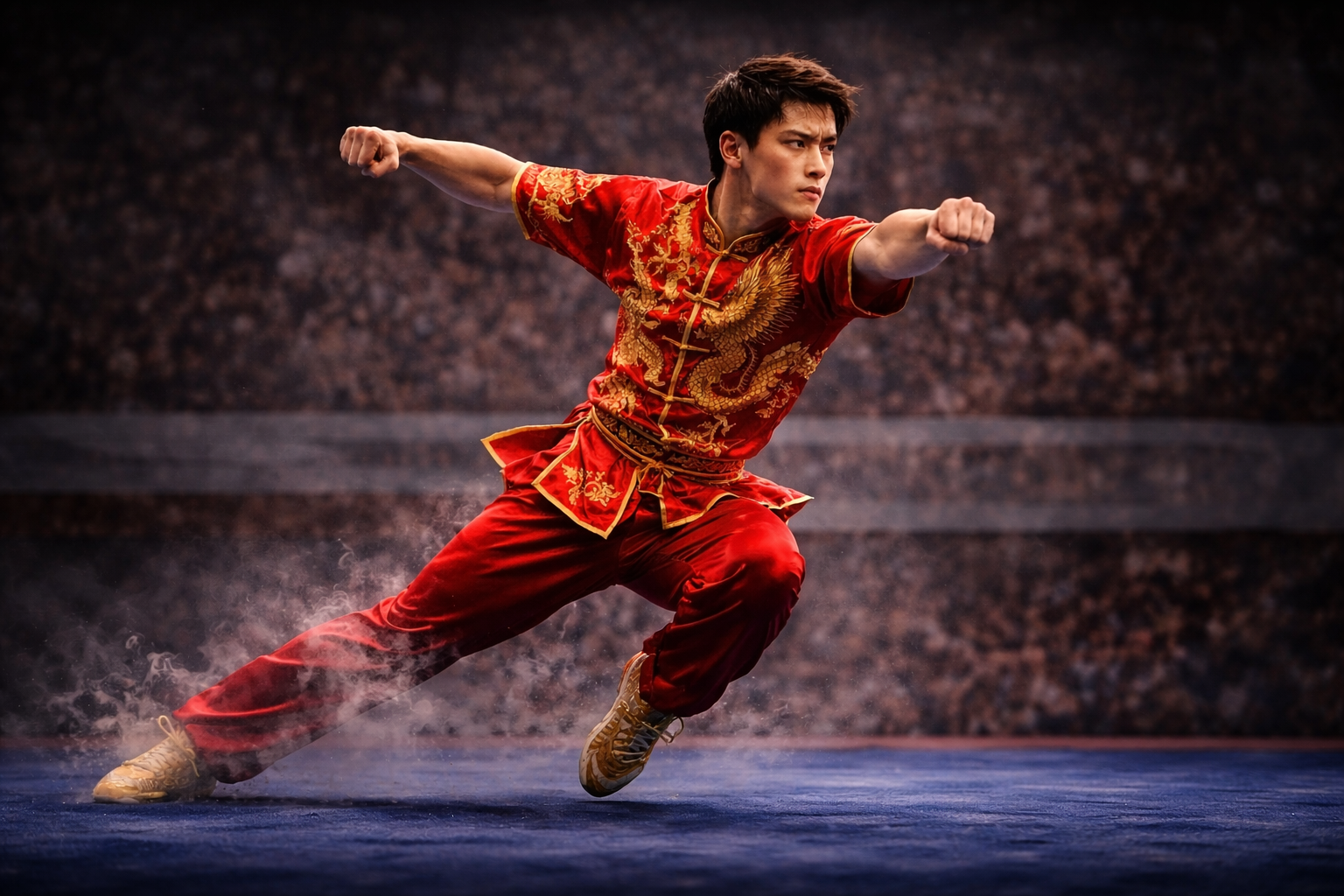 🥋 Stage Wushu Moderne – Chang Quan Du 1er au 3 mai 2026, AMC Wushu vous propose un stage consacré au Chang Quan, discipline emblématique du Wushu moderne. Stage animé par Jean-Luc Jalao, 2ᵉ Duan et double Vice-Champion du Monde Taolu. Au programme : • apprentissage du Taolu Chang Quan • base technique • Nandù : saut 📍 Complexe Sportif Pierre Plantade 1026 route de Saint-Jory 🕤 Horaire : 9h30 à 16h30 💶 Tarif : 60 € Un stage pour approfondir la vitesse, la précision et l’énergie propres au Wushu moderne. Inscriptions via le QR code sur l’affiche. #AMCwushu #Wushu #WushuModerne #ChangQuan #Taolu #StageWushu #ArtsMartiauxChinois #SaintJory #Toulouse #AMCWushuStage